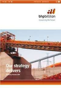 2010 BHP Billiton Summary Review