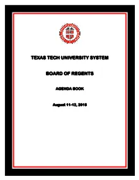 Texas Tech University System Board of Regents