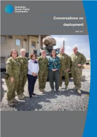 Conversations on Deployment