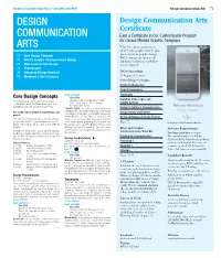 Design Communication Arts