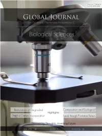 Global Journal of Science Frontier Research: C Biological Science