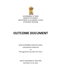 Outcome Document