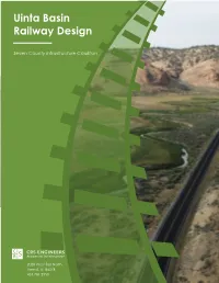 Uinta Basin Railway Design
