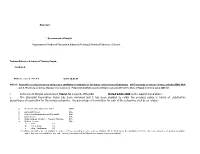 Reference to Punjab Government, Memo.No.13/2/05–1TE2/869 Dated 04.04.2005 on the Subject Noted Above