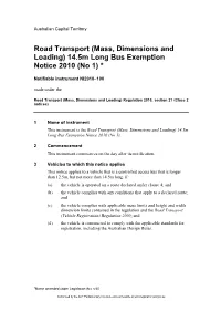Templates and Checklist for the Notification of Registrable