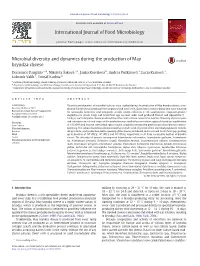 Microbial Diversity and Dynamics During the Production of May Bryndza Cheese