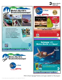 Getaway with Metro-North and Save!