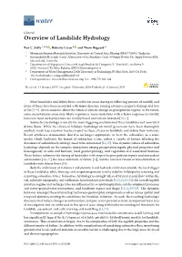 Overview of Landslide Hydrology