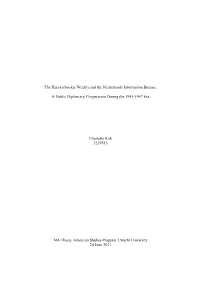 The Knickerbocker Weekly and the Netherlands Information Bureau: A