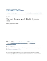 University Reporter University Publications and Campus Newsletters