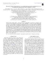 PHYSICAL CHARACTERIZATION of ∼2 M DIAMETER NEAR-EARTH ASTEROID 2015 TC25: a POSSIBLE BOULDER from E-TYPE ASTEROID (44) NYSA Vishnu Reddy1,2, Juan A