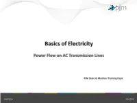 Power Flow on AC Transmission Lines