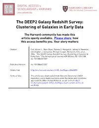 The DEEP2 Galaxy Redshift Survey: Clustering of Galaxies in Early Data