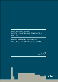 AD06.02 Environmental Statement Volume 2 Appendices 11.1 to 11.3