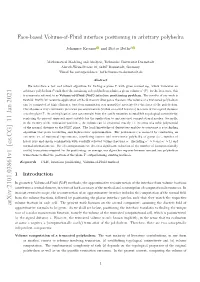 Face-Based Volume-Of-Fluid Interface Positioning in Arbitrary Polyhedra