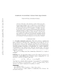 Math.DS] 22 Jan 2019 Uvyo Ohasrc N Oceefaue Fteanalys the of Features Concrete Spect and Real Operators
