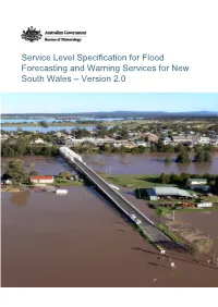 National Arrangements for Flood Forecasting and Warning (Bureau of Meteorology, 2015)1