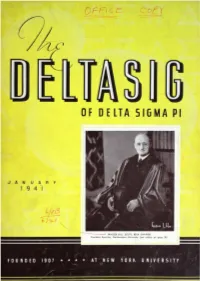 Of Delta Sigma Pi