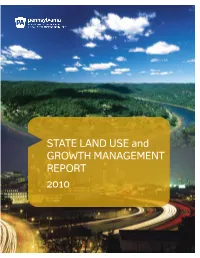 STATE LAND USE and GROWTH MANAGEMENT REPORT 2010