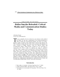 The Audience Commodity in a Digital Age My Chapter