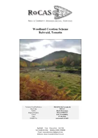 Woodland Creation Scheme Balvraid, Tomatin