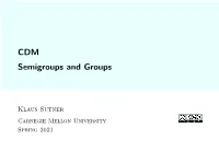 Groups and Groups