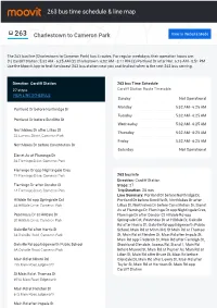 263 Bus Time Schedule & Line Route
