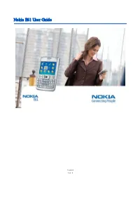 Nokia E61 User Guide