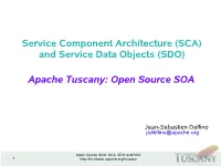 SCA and Apache Tuscany