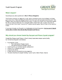 Squash Program