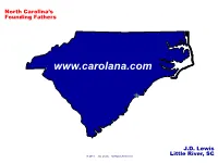 The Halifax Resolves” (See Slide 57)