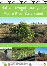 Native Revegetation Guide Moore River Catchment