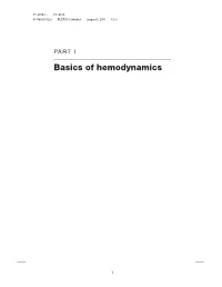 Basics of Hemodynamics