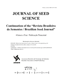 Journal of Seed Science