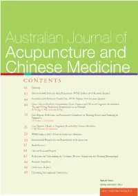 2013 VOLUME 8 ISSUE 2 Editorial
