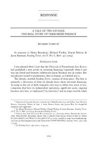 A Tale of Two Studies: the Real Story of Terrorism Finance