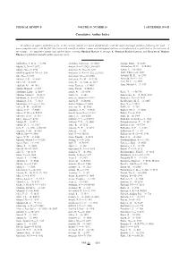 Author Index (Print)