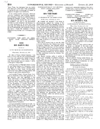 CONGRESSIONAL RECORD— Extensions of Remarks E58 HON