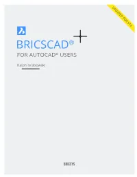 Bricscad Command Prefixes