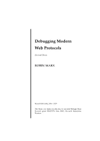 Debugging Modern Web Protocols