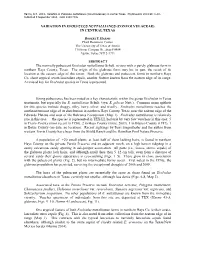 IN CENTRALTEXAS ABSTRACT the Normally Pubescent Evolvulus Nuttallianus Sc