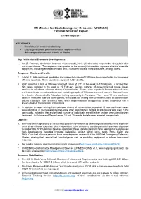 UNMEER) External Situation Report 26 February 2015