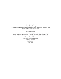 A Comparison of Knowledge in Judaism and Daoism Through the Prisms of Rabbi Nachman of Bratslav and Zhuangzi