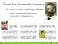 In Order to Go Beyond Protest It Is Necessary... to Conceive a New Vocabulary of Desire