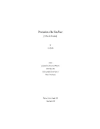 Provocation of the Non-Place [A Place for Alienation]