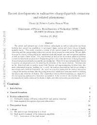 Recent Developments in Radioactive Charged-Particle Emissions