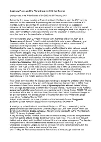 Anglesey Plants and the Flora Group in 2014: Ian Bonner