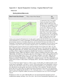 Appendix a - Special Designation Overlays - Angeles National Forest