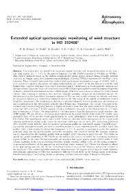 Astronomy & Astrophysics Extended Optical