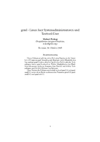 Linux Fuer Systemadministratoren Und Texttool-User